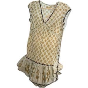 NEW MO MAYA women's henna mini dress in multicolor